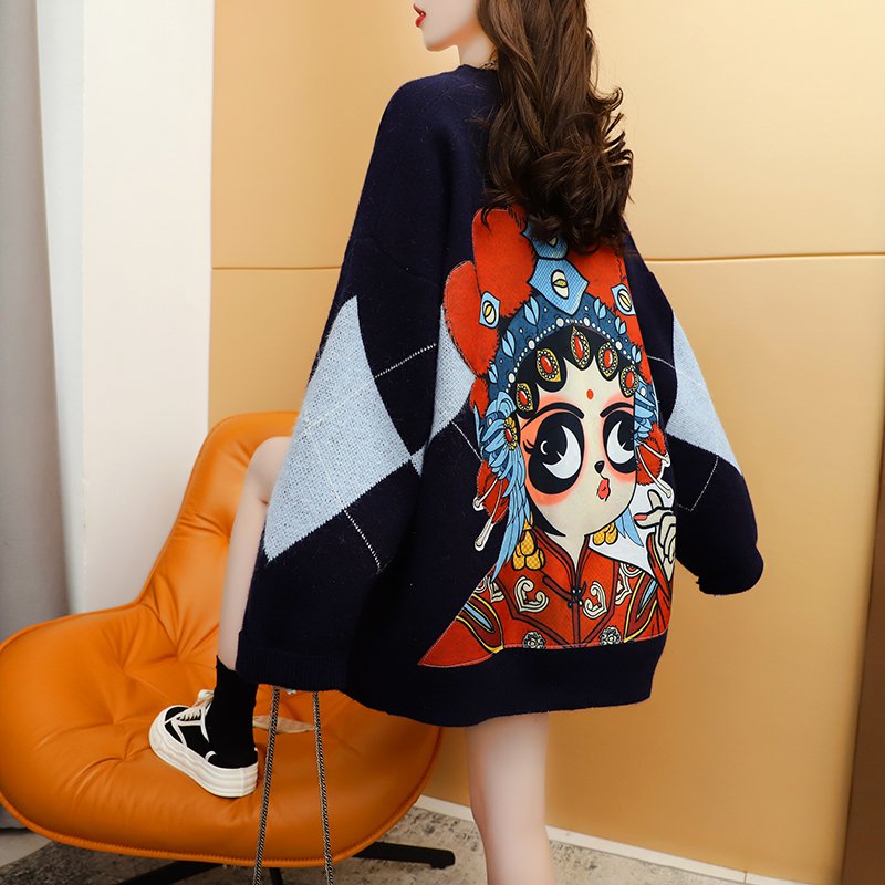 Statement Shift Printed Long Sleeve Outerwear