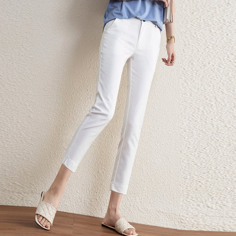 Women Summer&Spring Solid Pants