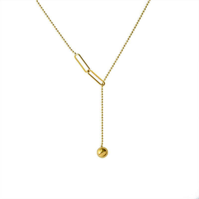 Golden Alloy Necklaces