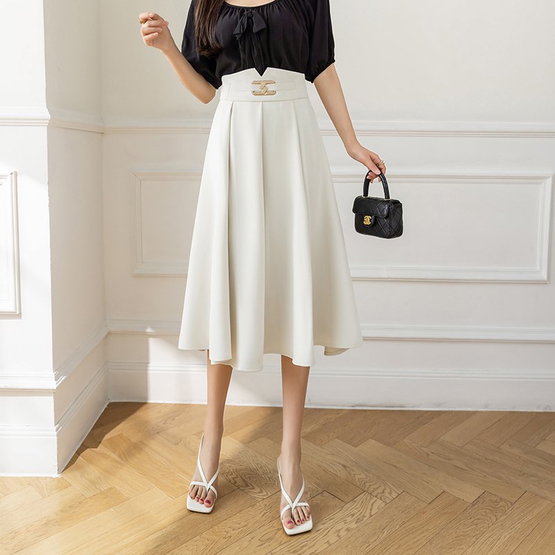 Casual High-rise A-Line Skirts
