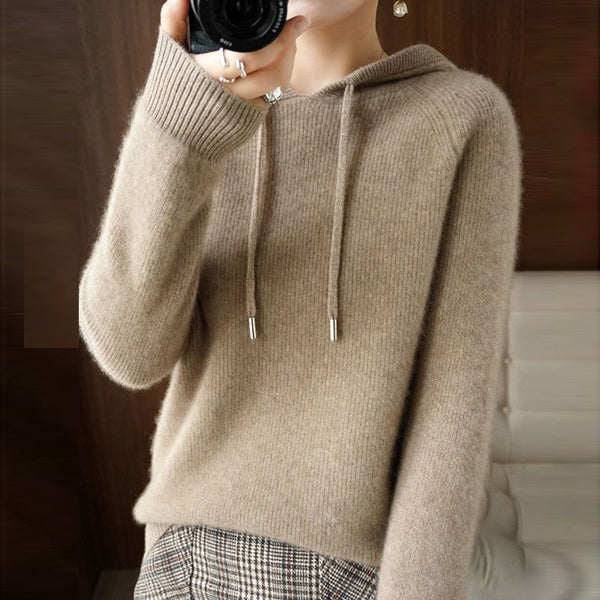 Knitted Long Sleeve Shift Sweater