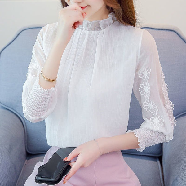 Women Casual Solid 3/4 Sleeve Shirts & Tops