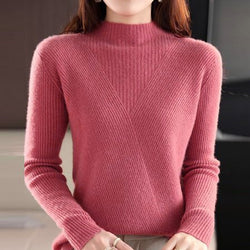 Shift Knitted Jersey Long Sleeve Sweater