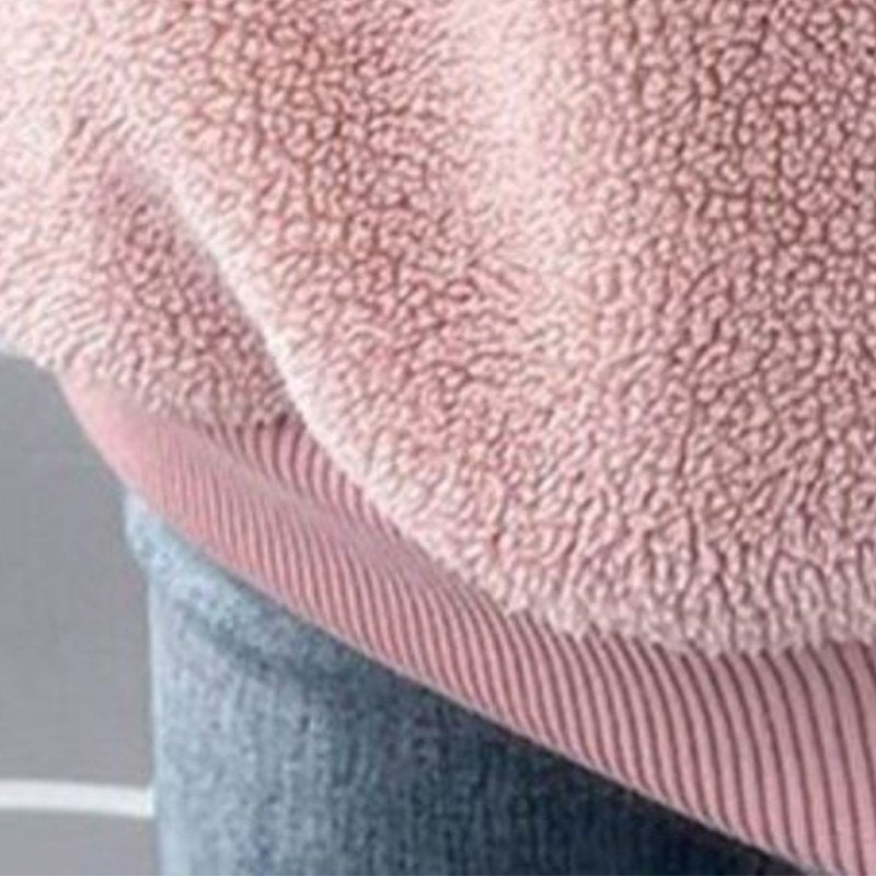 Long Sleeve Casual Cotton-Blend Sweatshirt