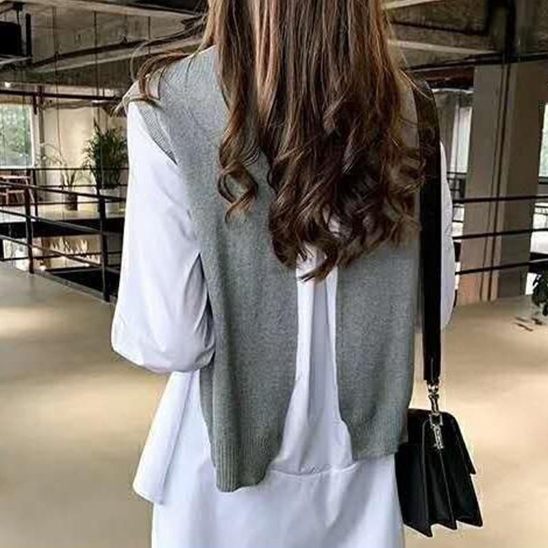 Long Sleeve Cotton-Blend Shirts & Tops