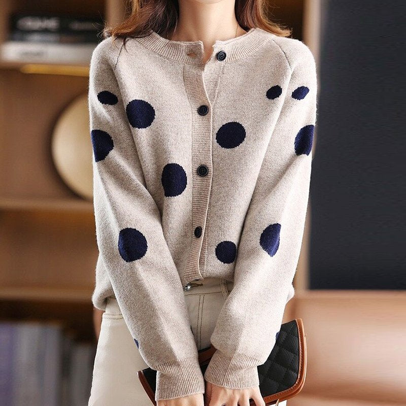 Shift Long Sleeve Knitted Sweater