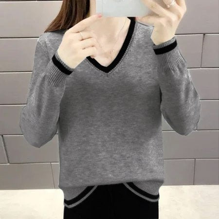 Long Sleeve Shift Casual Sweater