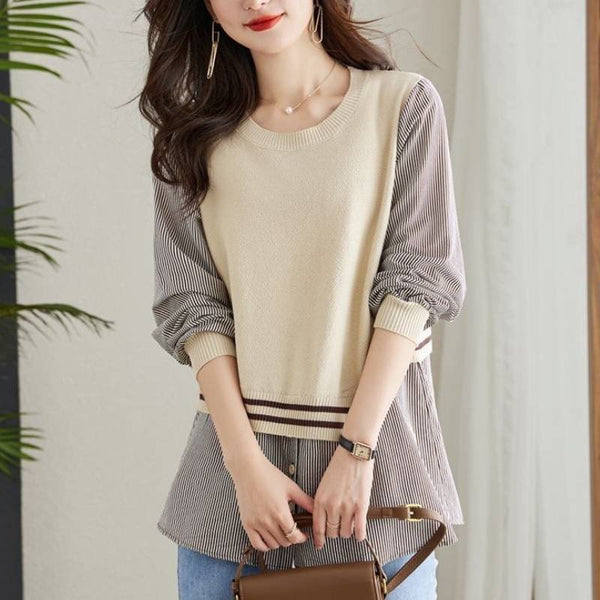 Casual Cotton-Blend Shirts & Tops