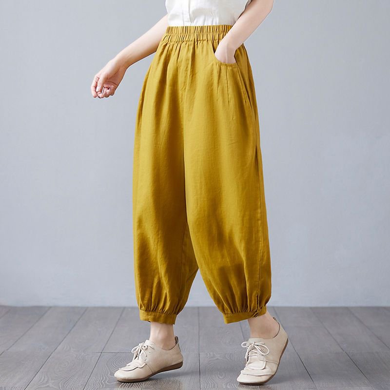 Cocoon Pockets Casual Pants