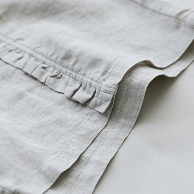 Cotton-Blend Casual Pockets Pants