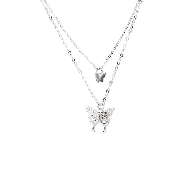 Butterfly Alloy Necklaces