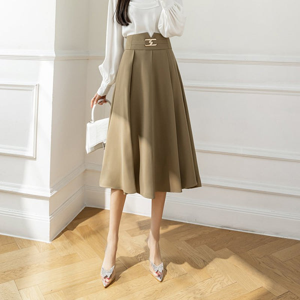 Casual High-rise A-Line Skirts
