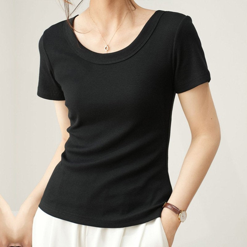 Short Sleeve Casual Cotton Shirts & Tops