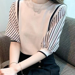 Casual Striped Shirts & Tops