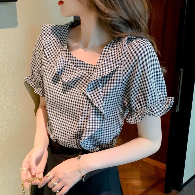 Sweet Checkered/plaid Shirts & Tops