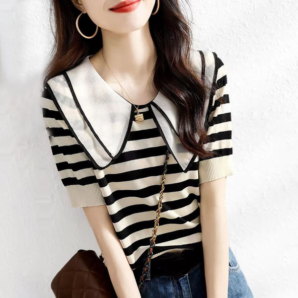 Sexy Striped Shirts & Tops