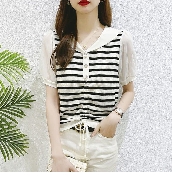 Striped Casual Shirts & Tops