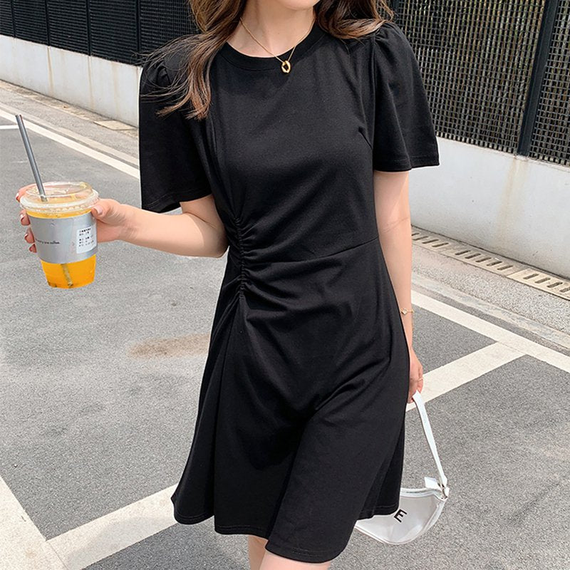 Daily Casual Office A-Line Short Sleeve Dresses