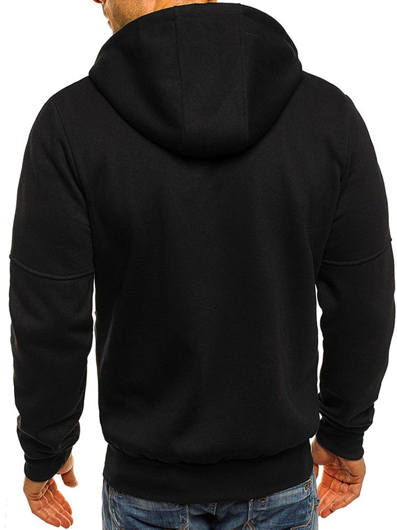 Men's Zipper Hooded Sweatshirt