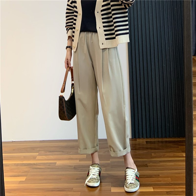 Daily Casual Cotton-Blend Pants