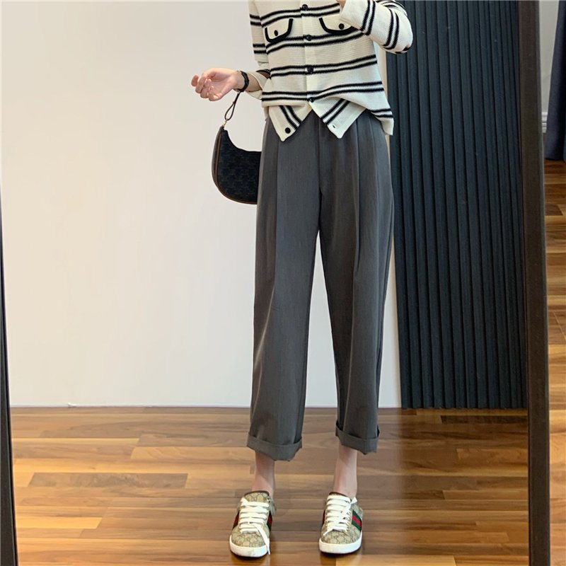 Daily Casual Cotton-Blend Pants