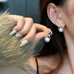 As Picture Alloy Elegant Earrings