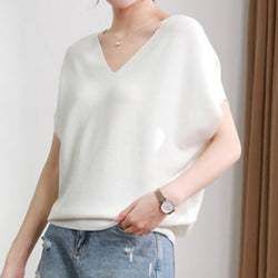 Cocoon Casual Batwing Shirts & Tops