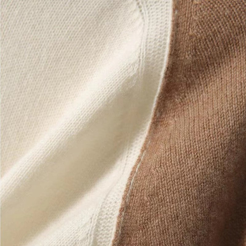 Raglan Sleeve Plain Color-block Shift Shirts & Tops