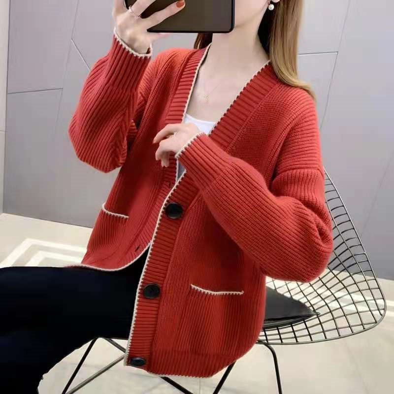 Knitted Shift Long Sleeve Casual Sweater