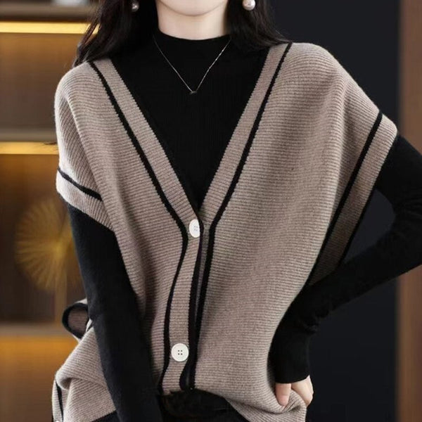 Sleeveless Knitted Casual Vests