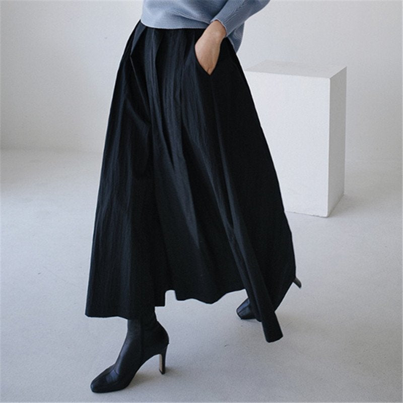 Women High-rise Casual Lace-up Pants
