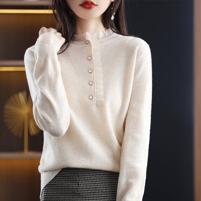 Long Sleeve Casual Shift Paneled Sweater