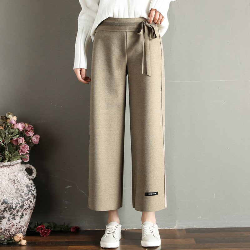 Shift Plain Cotton-Blend Pants